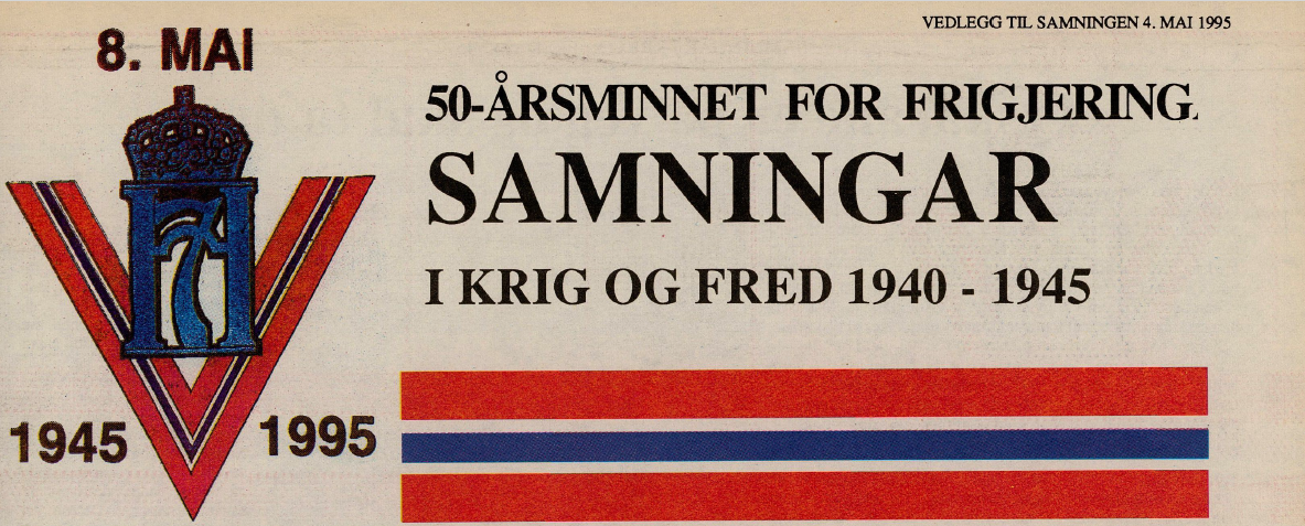 80 år sidan krigen slutta 8. mai 1945.